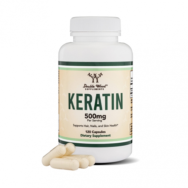 더블우드 케라틴 keratin 하이드롤라이즈드 500mg 120캡슐