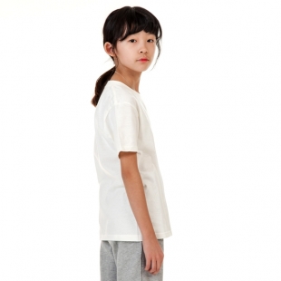 [프린트스타] 아동 17수 라운드 반팔 티셔츠 (00085-CVT) [아동단체티 주문제작]